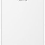 Under Counter Fridge 110L LED Light Touch Control Reversible Door White