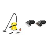 Wet And Dry Vacuum Cleaner 12L 1000W Blowing Function Yellow - Image 8
