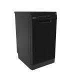 Freestanding Dishwasher 10 Place Settings 45cm Black - Image 5