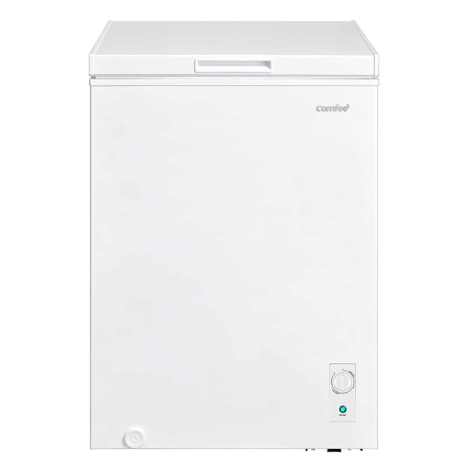 41kW497c8rL._SL1500.jpg Chest Freezer 99L 54.5cm White Freestanding - Image 1