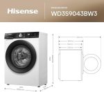 Washer Dryer 9Kg 6Kg 1400Rpm Steam Quick Wash Wifi White - Image 2