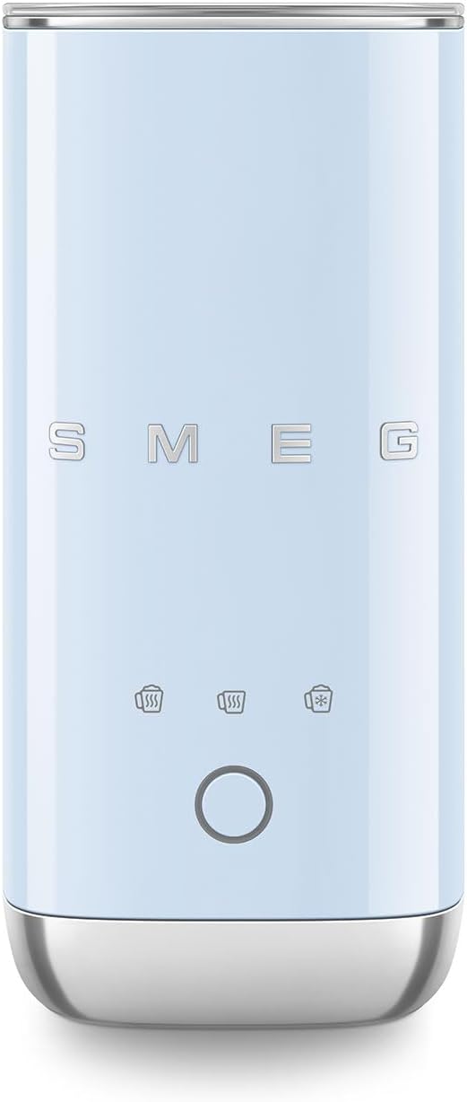 41zEBzn9WcL._AC_SL1300.jpg Mini Milk Frother 500W Induction Heating 3 Preset Functions Pastel Blue - Image 1