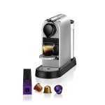 Automatic Pod Coffee Machine 1260W 1L Removable Tank Silver - Image 2