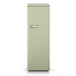 Tall Larder Fridge 337L 5 Shelves Frost Free Green