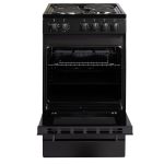 Freestanding Electric Cooker 62L 50cm Black - Image 3