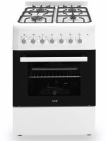 Electric Cooker 62L Oven 4 Hotplates Freestanding 60cm Matte Black - Image 9