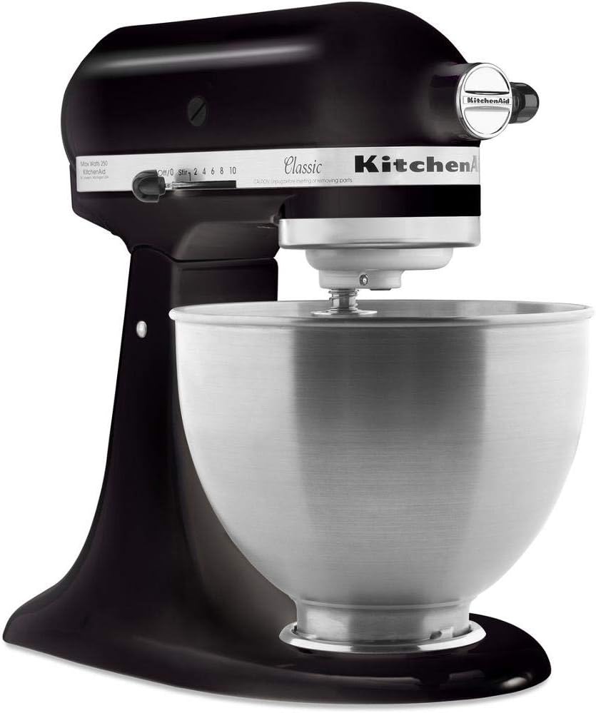515s0jL0PML._AC_SL1000.jpg Tilt-Head Stand Mixer 4.3L 10 Speeds Onyx Black - Image 1