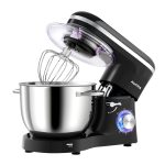 Stand Mixer 6.2L 1400W 6 Speed Tilt-Head Black - Image 2
