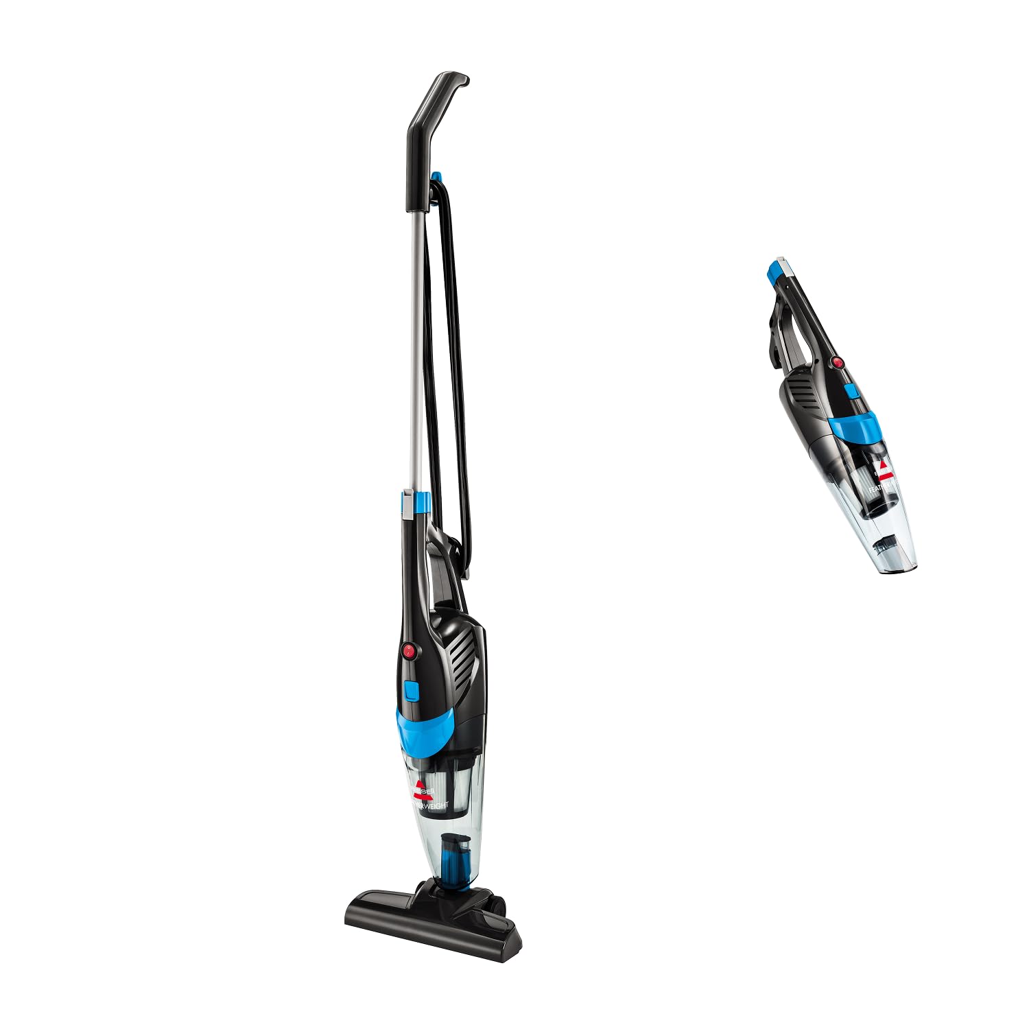 518oM53YB9L._SL1500.jpg 2-in-1 Bagless Vacuum Cleaner Lightweight Corded Cyclonic Filtration - Image 1