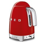 Jug Kettle With Acoustic Alarm 1.7L 3000W Stainless Steel Red - Image 6