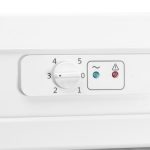 Upright Freezer 160L 6 Compartments Adjustable Thermostat Reversible Door White - Image 5