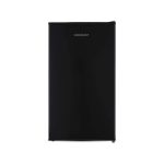 Freestanding Under Counter Fridge 93L Reversible Door Black