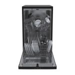 Freestanding Dishwasher 10 Place Settings 45cm Black - Image 3