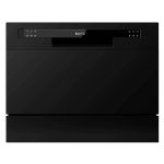 Table Top Dishwasher 6 Place Settings 6 Programmes Black
