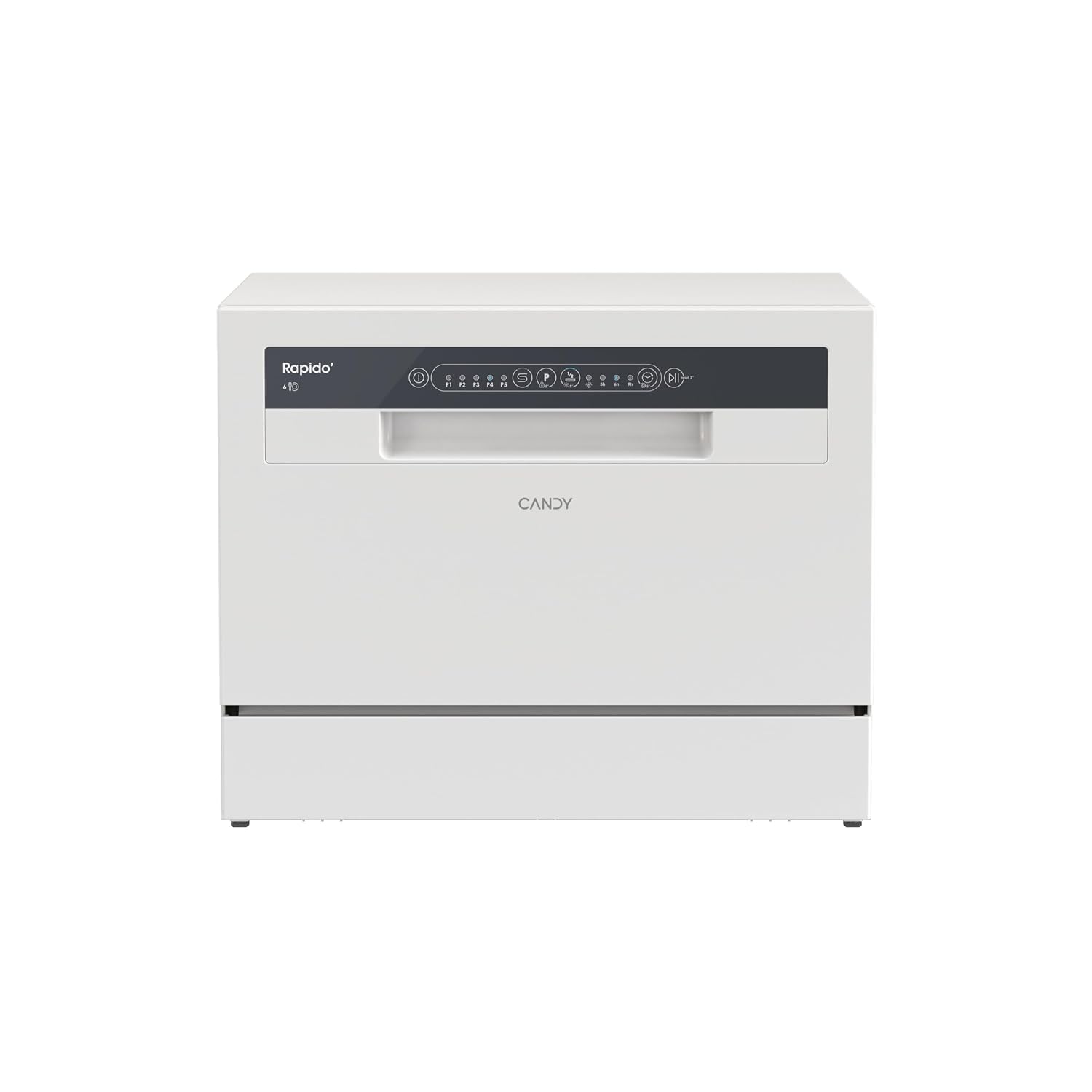 51Ndfhvg7BL._SL1500.jpg Table Top Dishwasher 6 Place Settings 35 Min Cycle White - Image 1