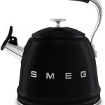 Whistling Kettle 2.3L Stainless Steel Silicone Handle Black