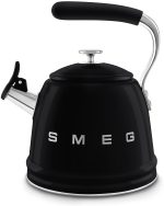 Whistling Kettle 2.3L Stainless Steel Silicone Handle Black
