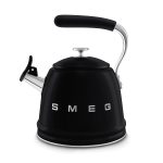 Whistling Kettle 2.3L Stainless Steel Silicone Handle Black - Image 2