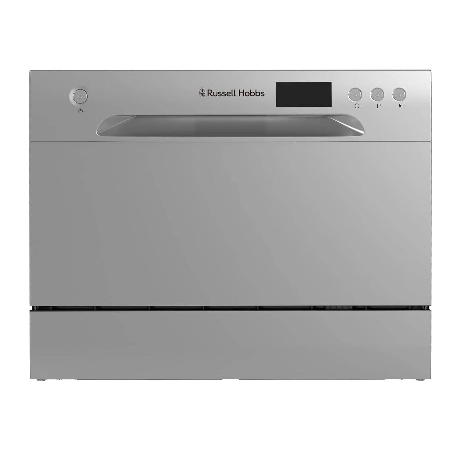 51QKN8VjJmL._SL1500.jpg Freestanding Compact Dishwasher 6 Place Settings 6 Programs Silver - Image 1