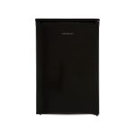 Freestanding Larder Fridge 130L Undercounter With Reversible Door Black