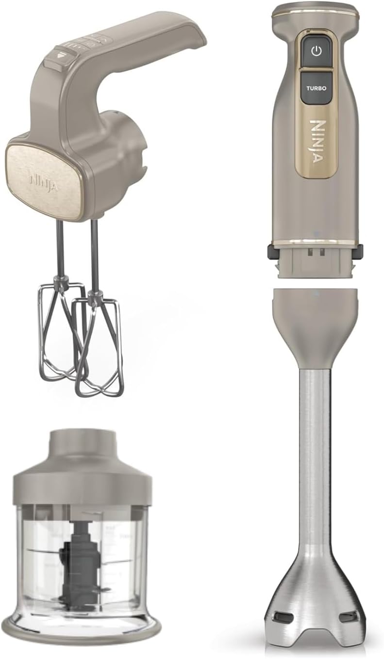 51UQYwPNnRL._AC_SL1400.jpg Hand Blender 850W 3-in-1 Stone Gold - Image 1