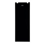 Freestanding Larder Fridge 241L 144Cm Reversible Door Mark-Proof Finish Black