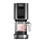 Ice Cream Maker 1.4L 7 Programs Makes Gelato Sorbet Smoothie Bowl Black Silver - Image 2