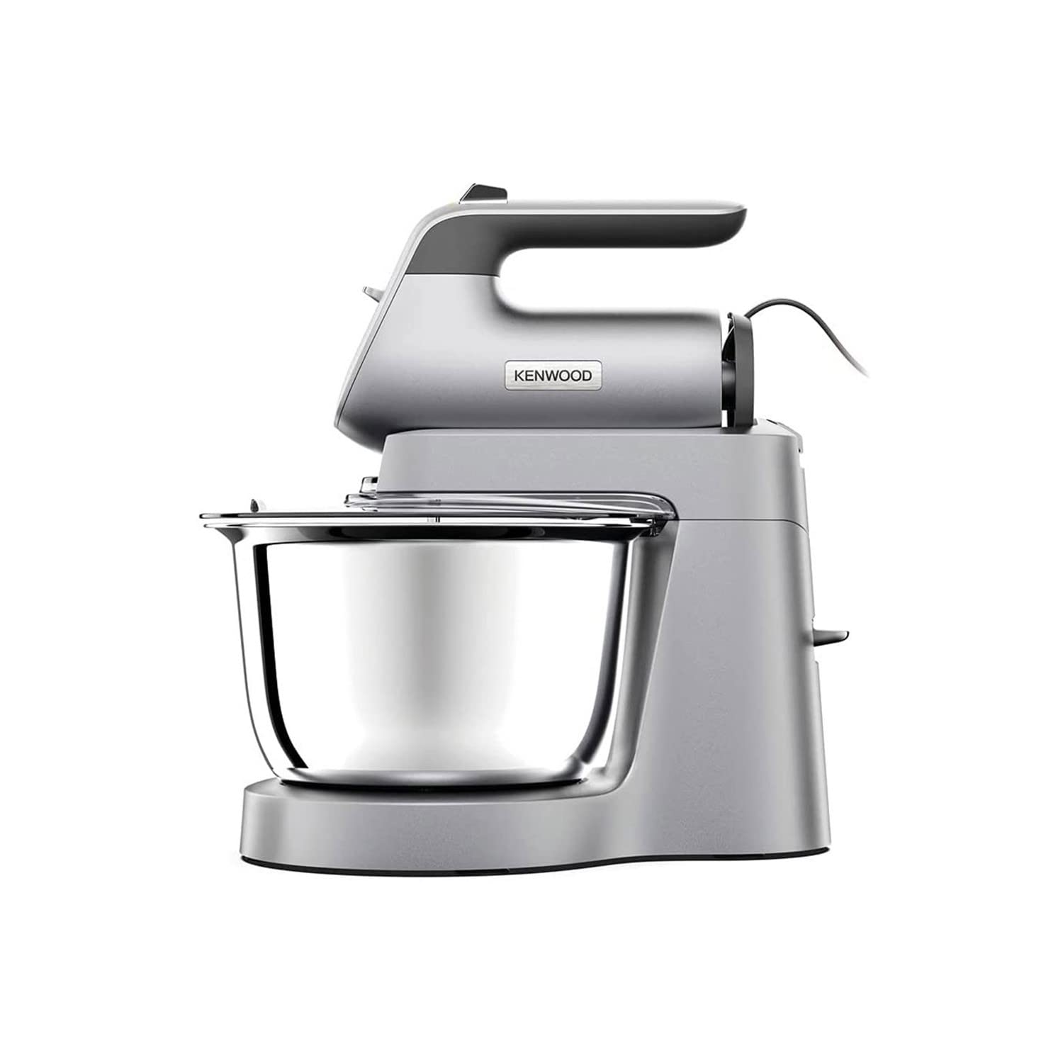 51XD_0t87ML._SL1500.jpg Stand Mixer 3.5L 650W 4 Speeds Silver - Image 1