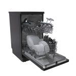 Freestanding Dishwasher 10 Place Settings 45cm Black - Image 4