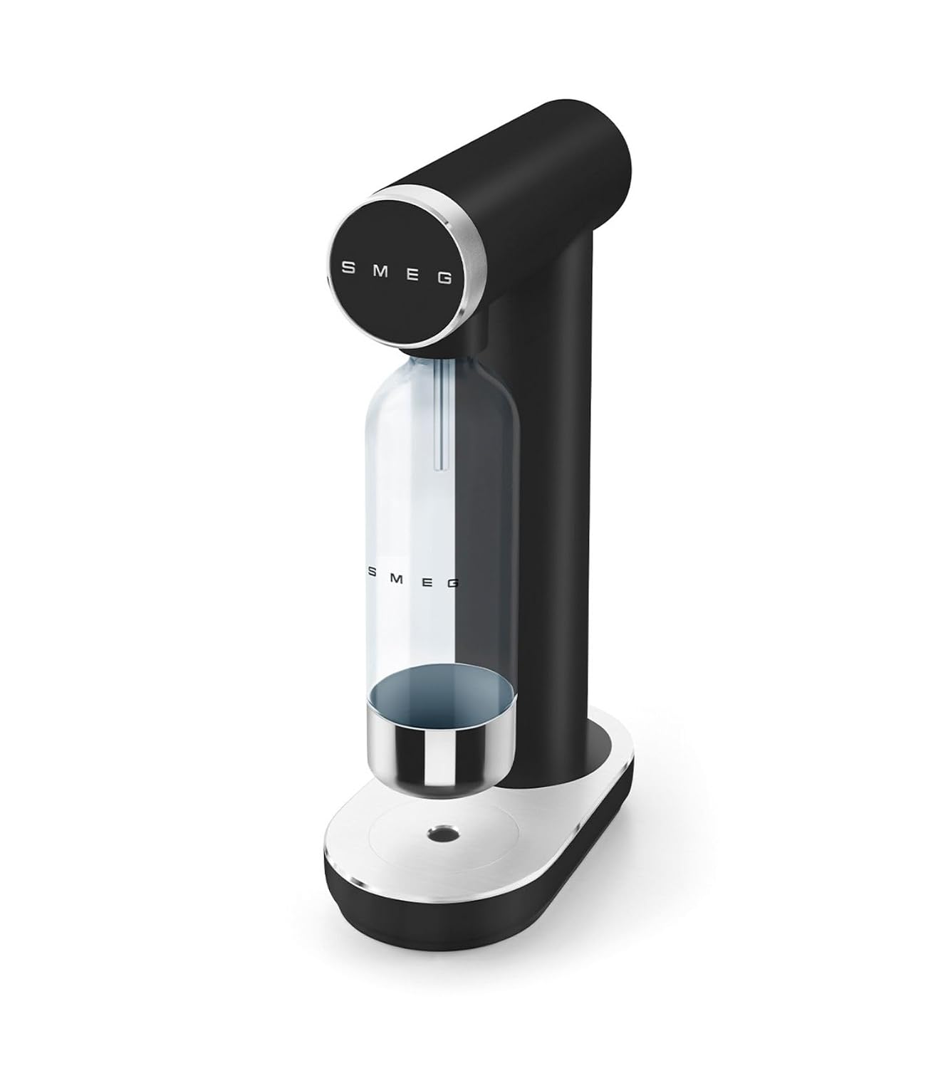 51bUaoLO1hL._SL1500.jpg Soda Maker 800ml Manual Carbonation Non-Slip Feet Matte Black - Image 1