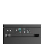 Freestanding Dishwasher 45cm 9 Place Settings 4 Programs Black - Image 2