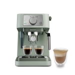 Pump Espresso Coffee Machine 15 Bar 1L Stainless Steel Black - Image 9