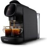 Capsule Coffee Machine Double Shot 19 Bar 1.4L Black