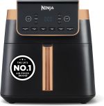 Air Fryer 6.2L 2000W 6 Functions Black/Copper