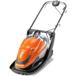 Corded Electric Hover Lawn Mower 1800W 36cm 26L 4 Heights Orange Grey - Image 9