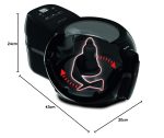 Air Fryer 1.2kg Capacity 1550W 6 People Low Oil Automatic Scoop Black - Image 10