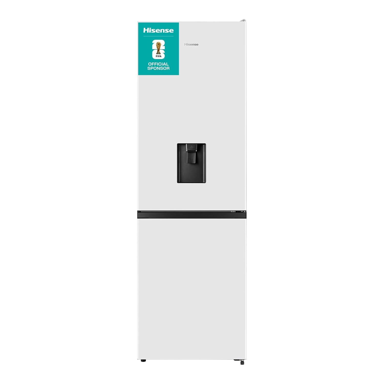 51oetfIdwAL._SL1500.jpg Freestanding Fridge Freezer 304L Total No Frost Water Dispenser White - Image 1