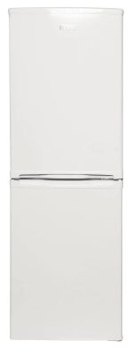 Fridge Freezer 50/50 Split Adjustable Shelves Salad Crisper White - Image 3