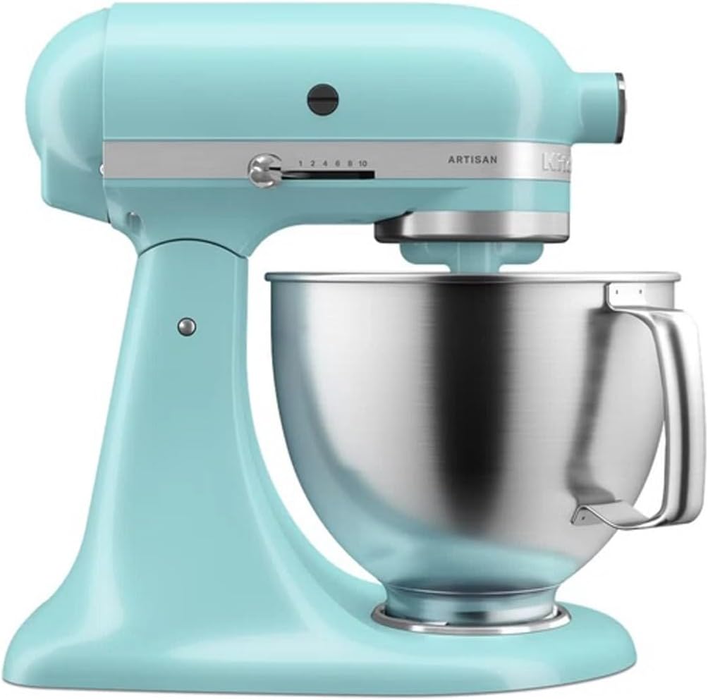 51qDf51oCAL._AC_SL1200.jpg Stand Mixer 4.8L 300W 10 Speeds With Pulse Function Mineral Water - Image 1