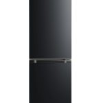 Freestanding Fridge Freezer 174L Low Frost Adjustable Thermostat LED Black
