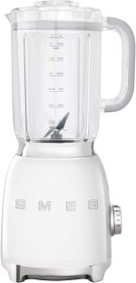 Jug Blender 800W 1.5L Stainless Steel Blade 4 Speeds Pulse White