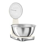 Analog And Digital Kitchen Scale 5Kg 1G Accuracy Stainless Steel Cream - Image 8
