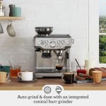 Bean To Cup Coffee Machine 16 Grind Settings 15 Bar Pump PID Temp Control Brushed Stainless Steel - Image 3