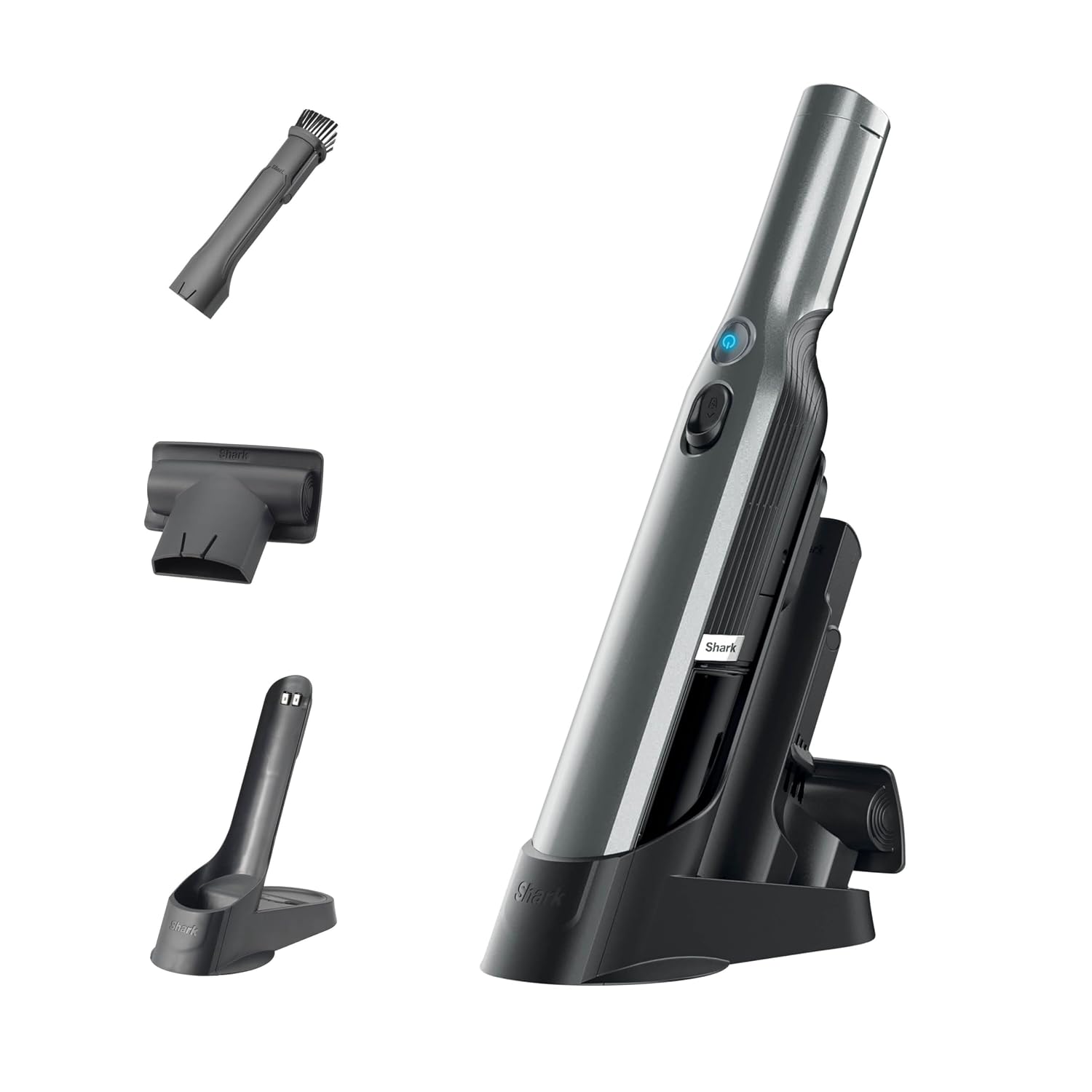 612hiKHur3L._SL1500.jpg Cordless Handheld Vacuum Cleaner 700g 8 Min Runtime Grey - Image 1