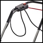 Corded Electric Lawn Mower 37cm 1600W 38L Grass Box 5 Heights Red Black - Image 6