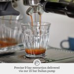 Bean To Cup Coffee Machine 16 Grind Settings 15 Bar Pump PID Temp Control Brushed Stainless Steel - Image 5
