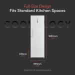Freestanding Larder Fridge 362L Frost Free White - Image 4