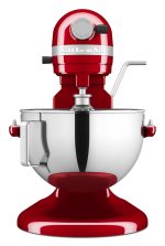 Stand Mixer 375W 5.2L 11 Speeds Bowl-Lift Metal Body Empire Red - Image 2