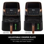 Air Fryer 6.2L 2000W 6 Functions Black/Copper - Image 6