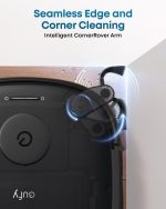 Robot Vacuum And Mop 20000Pa Suction Auto-Emptying Black - Image 4
